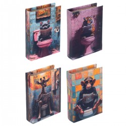 Caja Libro Decorativa x4...
