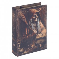 Caja Libro Bruja MDF...