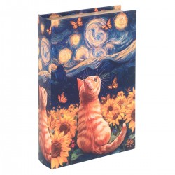 Caja Libro Decorativa Gato...