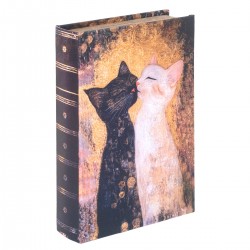 Caja Libro Decorativa Gatos...