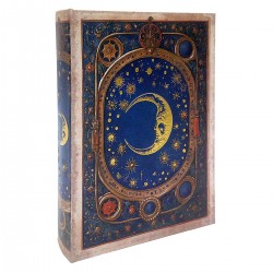 Caja Libro Luna MDF Forrado...