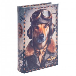 Caja Libro Decorativa Perro...