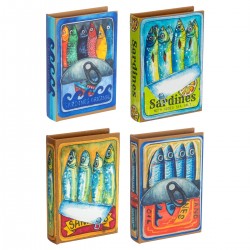 Caja Libro Sardinas x4...
