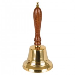 Campana de Mano Madera y...