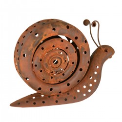 Caracol Portavelas Metálico...