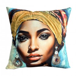 Funda de Cojín Africana...
