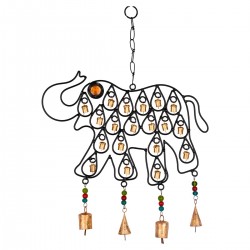 Colgante Elefante Metal con...