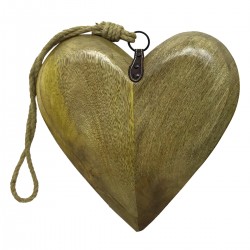 Corazón decorativo madera...