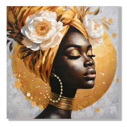 Cuadro Africana 100x100 cm...