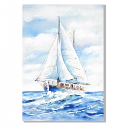 Cuadro Lienzo Velero 100x70 cm