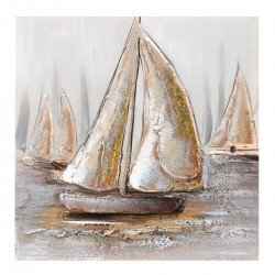 Cuadro Barcos Pintura...