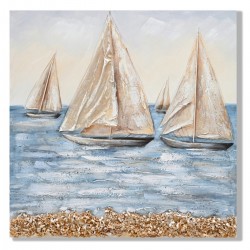 Cuadro Barcos Veleros 80x80...