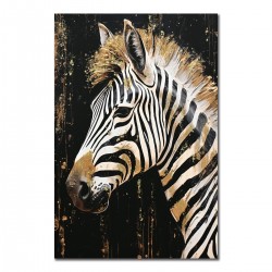 Cuadro Lienzo Cebra 70x100...