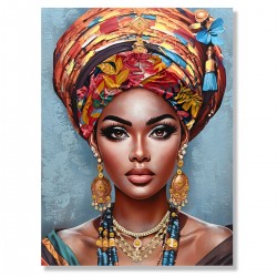 Cuadro Mujer Africana...