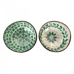 Cuenco Decorativo Madera x2...