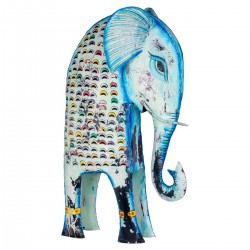 Elefante Portavelas Metal...