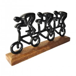 Figura Ciclistas Decorativa...