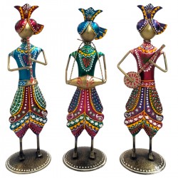 Figura Músico Decorativa x3...