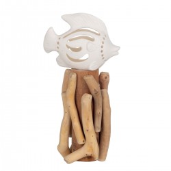 Figura Decorativa Pez LED...