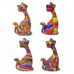 Figuras Decorativas Gato x4...