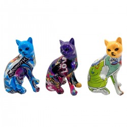 Figuras Decorativas Gato x3...