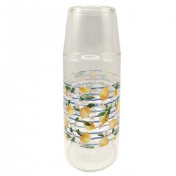 Jarra de Vidrio con Vaso...
