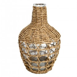 Jarrón Decorativo Fibra...
