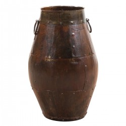 Jarrón Macetero Metal 63x35...