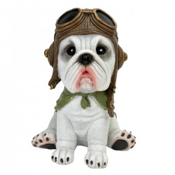 Figura Perro Piloto Bulldog...