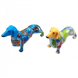 Figura Perro Teckel x2...