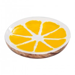 Plato Decorativo Rodaja de...