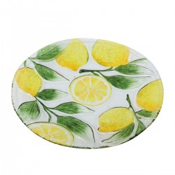 Plato de Vidrio Decorativo...