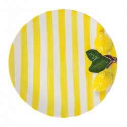Plato de Porcelana Limones...