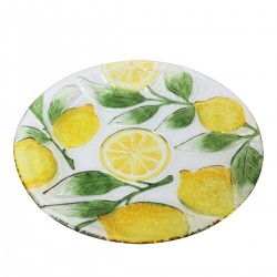 Plato de Vidrio Decorativo...