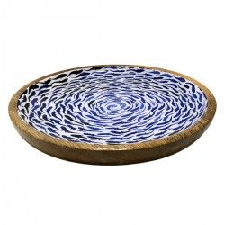 Plato Decorativo de Madera...