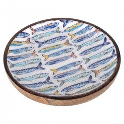 Plato Decorativo Peces...