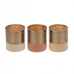 Portavelas Metal x3 Modelos...