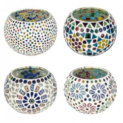 Portavelas Mosaico x4...