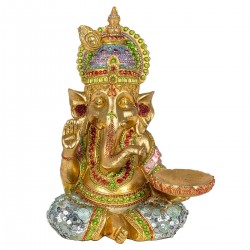 Portavelas Ganesh Sentado...