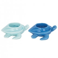 Portavelas Tortuga x2...