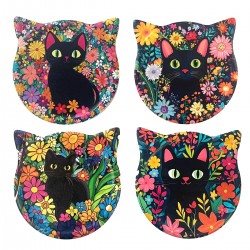 Posavasos Gato x4 Modelos...