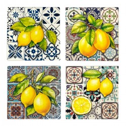 Posavasos Cerámica x4...