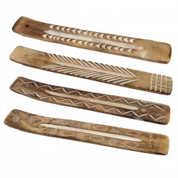 Quemador Incienso Madera x4...