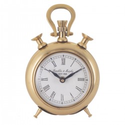 Reloj de Mesa Vintage Latón...