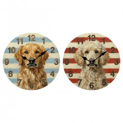 Reloj de Pared Perro x2...