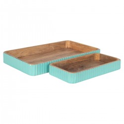 Bandejas de Madera y Resina...