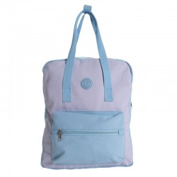 MOCHILA BICOLOR LILA/AZUL...