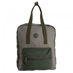 MOCHILA BICOLOR VERDE (2/4...