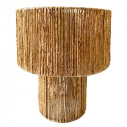Lámpara de Mesa de Yute...