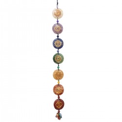 Colgante 7 Chakras Piedra...